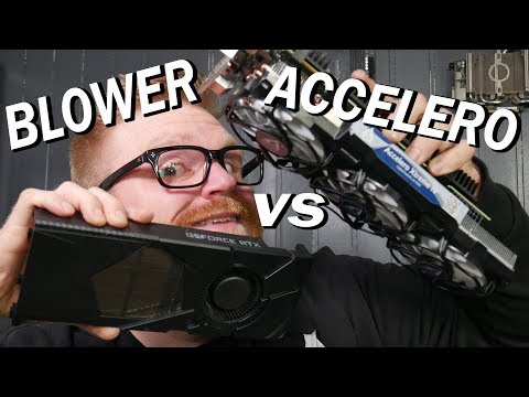 The Cheapest RTX 2080ti Blower Vs Accelero?!?