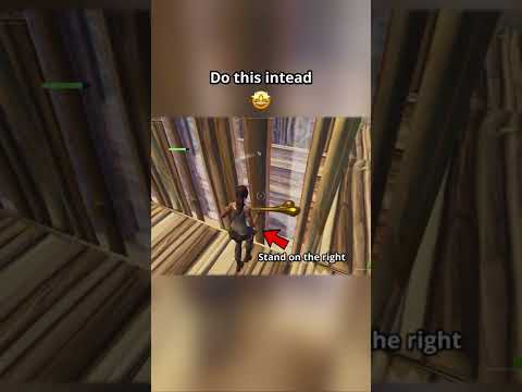 How to phase build through walls (Fortnite Tips) 🤯 #lollifn #fortnite