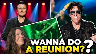 The Neal Schon and Steve Perry reunion has been “happening” for years.  Not.  #nealschon #steveperry