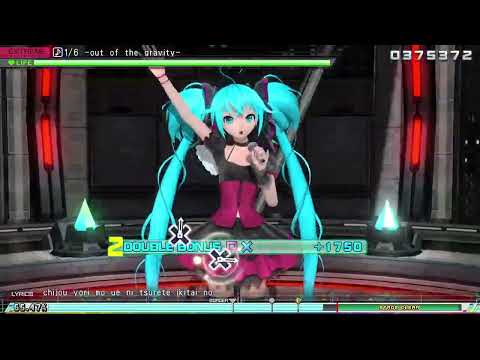 1/6 -out of the gravity- (Extreme Perfect) | Hatsune Miku Project DIVA Mega Mix+