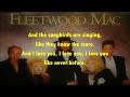 Songbird  FLEETWOOD MAC  (with lyrics)