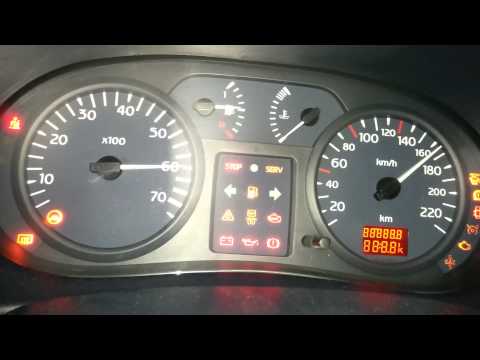 Reseteo agujas y SERV en Renault clio 2 fase 2