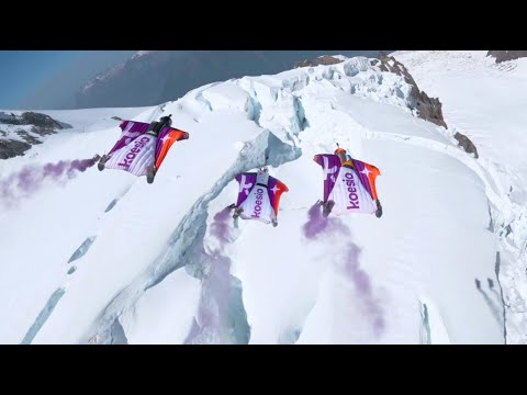 Le Plus Long Vol De Wingsuit En Proximité Au Monde ! (200km/h sur le Mont-Blanc)