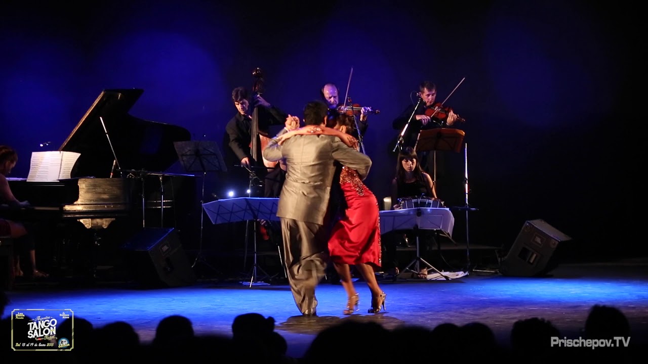 Sabrina and Ruben Veliz, Orquesta Ojos de Tango, Tango Salon 2015