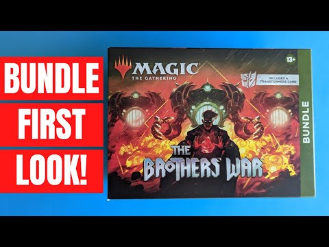 First Look! The Brothers' War Bundle Opening - What's Inside? #MTG