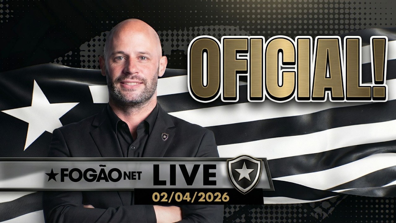 LIVE | Franclim Carvalho é anunciado como técnico do Botafogo; Neto será reintegrado