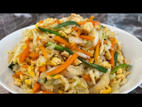Healthy Stir-Fry Vegetables Recipe | Cabbage Stir-fry