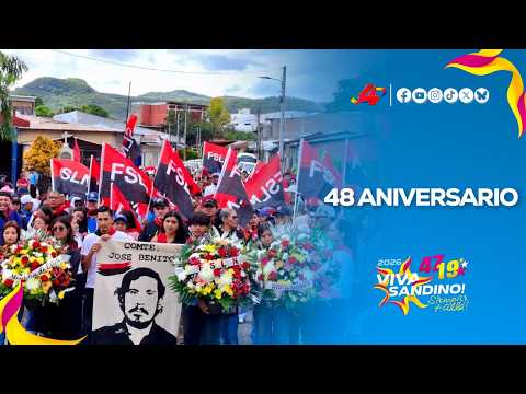🇳🇮 Homenaje en Estelí: 48 años del tránsito a la inmortalidad de José Benito Escobar