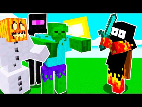 Athos - I faced MUTANT MONSTERS and LOOK WHAT HAPPENED - Minecraft Mutant Battle Arena