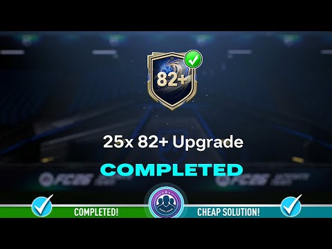 25x 82+ Upgrade SBC Pack Opened - Cheap Solution & SBC Tips - FC 26