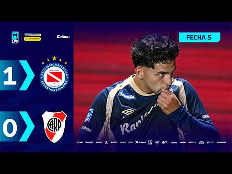 ARGENTINOS 1 - 0 RIVER | Resumen del partido | #TorneoMercadoLibre 2026 🏆
