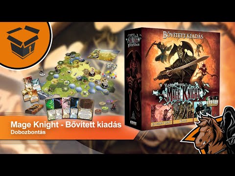 UNBOXING: Mage Knight - Bővített kiadás (Mage Knight - Ultimate Edition) - Szellemlovas