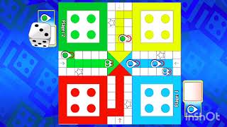 Ludo game in 2 player gameplay#ludogame #ludogaming #boardgame