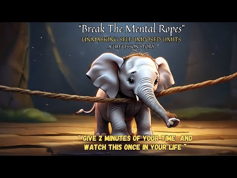 Break The Mental Ropes || Unmasking self imposed limits || A life lesson story