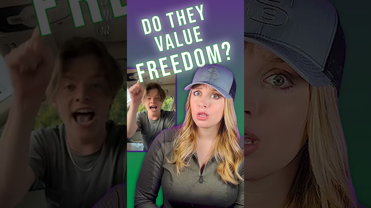 FREEDOM: Is The Next Generation Trying to Give it Away?!? #shortsvideo #shorts
