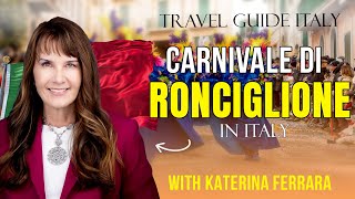 Carnivale di Ronciglione: Italy’s Most Unique and Wild Carnival! 🇮🇹🎭 #travelitaly  #travel