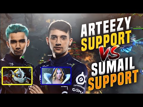 Dota 2 - Mason: Arteezy Plays CM Against Sumail Clockwerk!