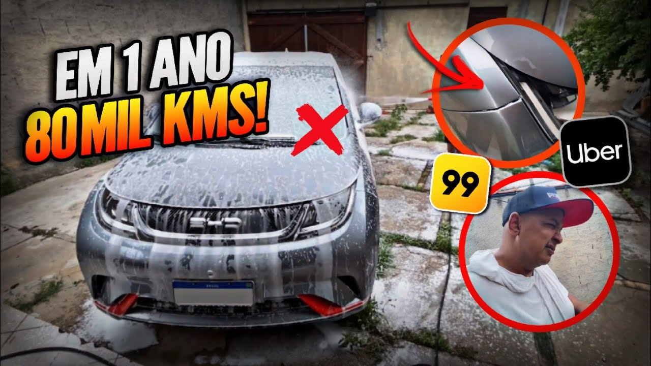 É Assim Que Está Meu BYD DOLPHIN Com 80 MIL KMS Em 1 ANO. Elétrico Valeu A Pena?