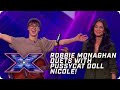 Robbie Duets With Nicole On Pussycat Dolls Don T Cha X Factor The Band Arena Auditions