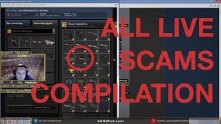 All CS:GO Gambling Scams LIVE Twitch COMPILATION 2018