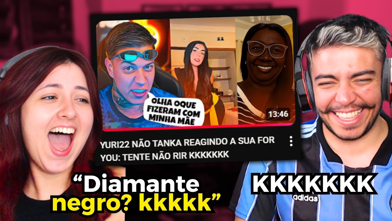 YURI22 NÃO TANKA REAGINDO A SUA FOR YOU: TENTE NÃO RIR KKKKKKK | REACT