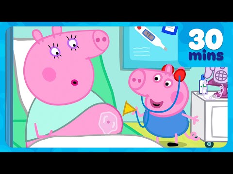 George Pig's Check Up On Baby Evie 💛 Baby Appointment 👶 Peppa Pig Full Episodes | 30 Minutes