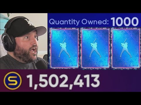 I BOUGHT 1,000 PACKS AND PULLED 20 DIAMONDS! | MLB The Show 22 | Packs #2