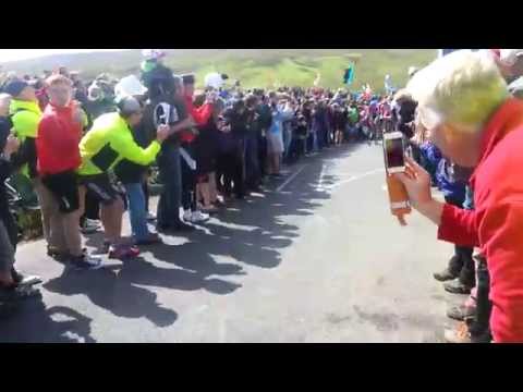Fun Stuff: Cote du Grinton Moor, Tour de France, 2014, Stage 1
