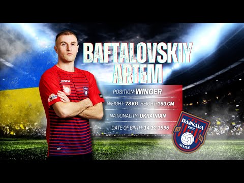 Artem Baftalovskyi — Goals, Assists & Skills | DFK Dainava Highlights