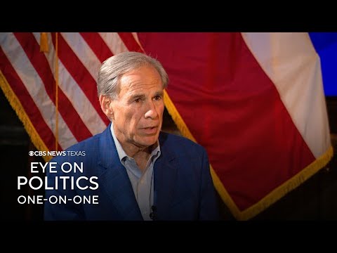 Texas Gov. Abbott discusses campaign for historic fourth term, casino gambling, property tax plan