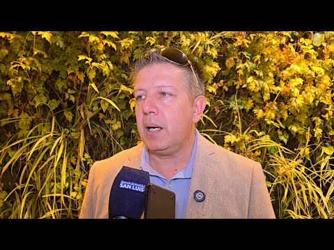 Eduardo Cabello, intendente de Leando N  Alem