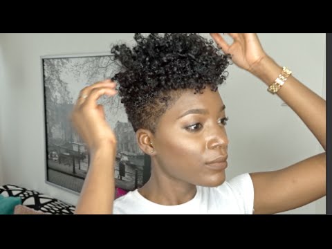 MY CURLY HAIR ROUTINE | TAPERED CUT |  ABI'S HAIR NL