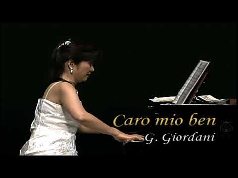 조수미sumi jo 신이 내린 목소리, Giordani-Caro mio ben, lyric coloratura 소프라노, 2001