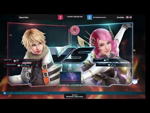 Flynns Arcade 042 Winners Semis - Rauschka (Leo) Vs. Sorioku (Alisa) Tekken 7