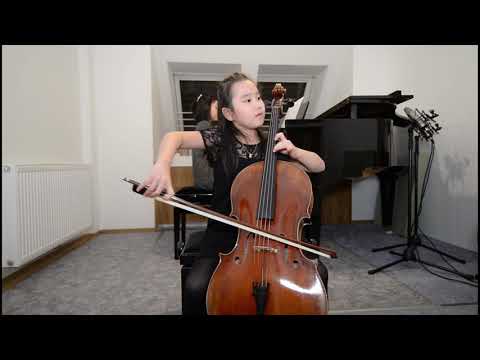 Maria Theresia von  Paradis - Sicilienne played by Kanon Huang (7 years old)