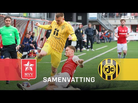 DERBY van LIMBURG is los na SNELLE GOAL 🔥 | Samenvatting MVV - Roda JC