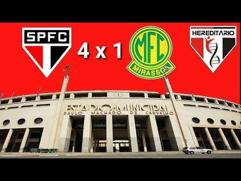São Paulo 4 x 1 Mirassol