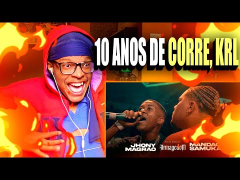 (JHONY AMASSOU) JHONY e MAGRÃO vs SAMUKA e MANDACARU | React MDM ARMAGEDOM - Grupo A]