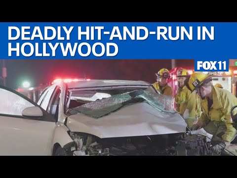 Woman killed in Hollywood hit-and-run crash  | FOX 11 LA