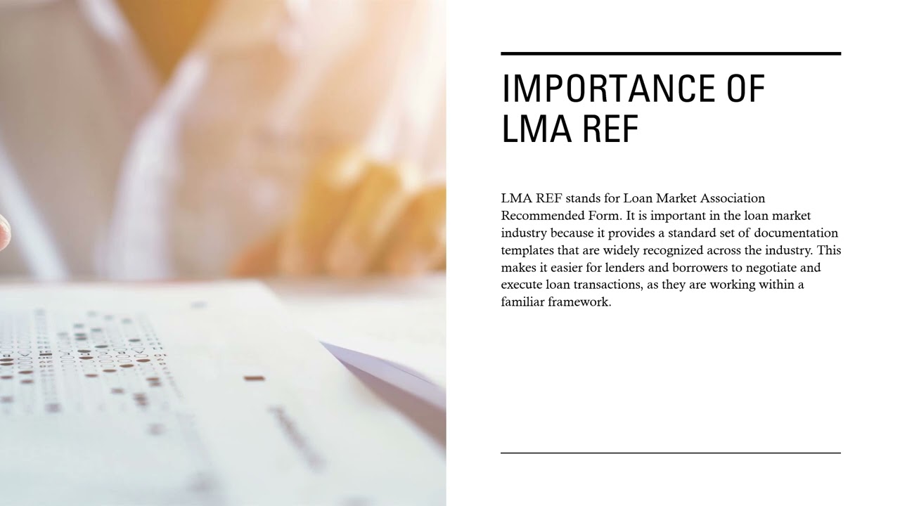 LMA REF Documentation