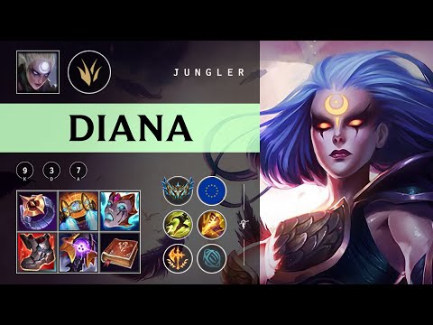 Diana Jungle vs Kha'Zix - EUW Challenger Patch 25.22