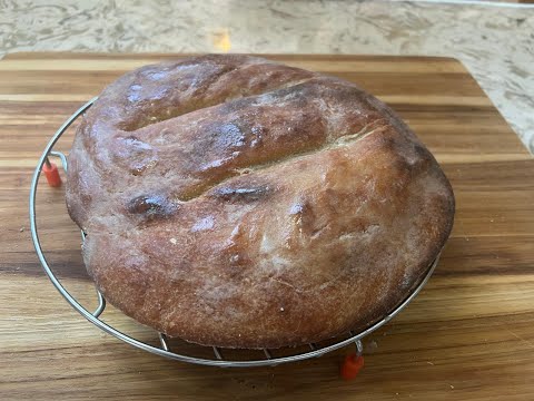 Crispy Ciabatta Bread at Home/Easy Crispy Ciabatta Bread/Homemade Ciabatta Bread Recipe