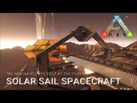 Tek base: Ark Aberration (modded) Solar Sail Spacecraft