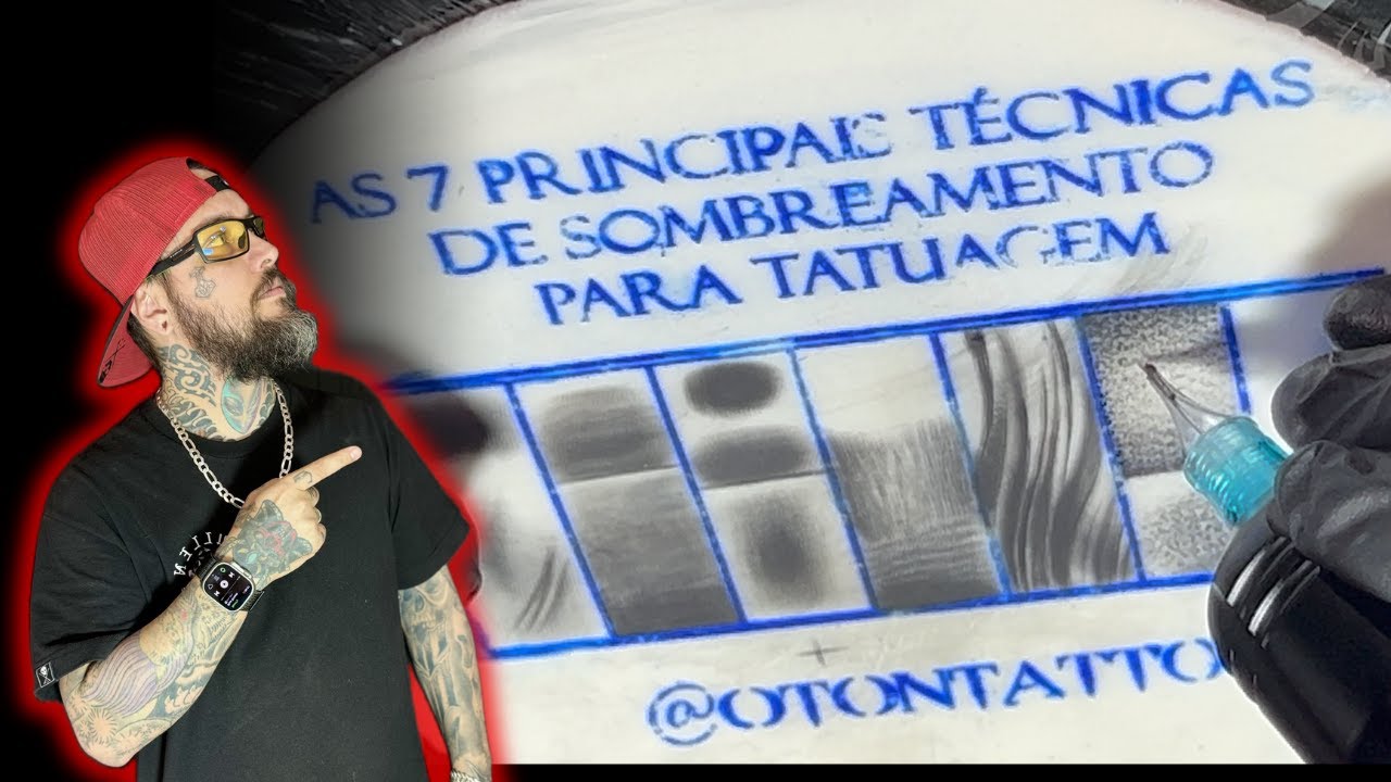 As 7 principais técnicas de Sombreamento para Tatuagem