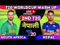 LIVE NEPAL vs SOUTH AFRICA 2nd T20 2024🔴LIVE - nepal vs rsa 2nd t20 2024🔴LIVE nep VS sa gameplay