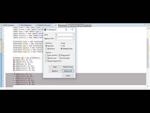 Javafx Patient Form Design Part 1