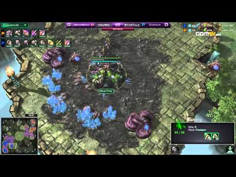 2013 GSTL S1 Playoffs Round 1 (AZUBU vs StarTale) - BBoongBBong vs Curious