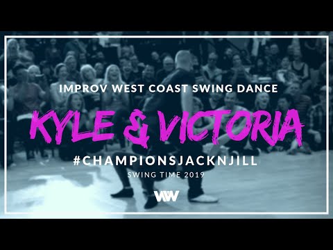 West Coast Swing Dance | Kyle Redd + Victoria Henk | 1st Place Champions J&J - Swingtime 2019