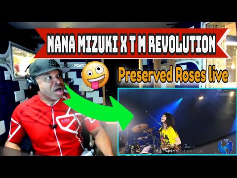 Nana Mizuki x T M Revolution   Preserved Roses live - Producer Reaction