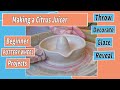 How to Make a Citrus Juicer - Beginner Pottery Wheel Projects # 27